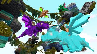 Screenshot of the Minecraft Bedrock Marketplace product CRAFTABLE DRAGONS created by Kreatik Studios.