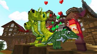 Screenshot of the Minecraft Bedrock Marketplace product CRAFTABLE DRAGONS created by Kreatik Studios.