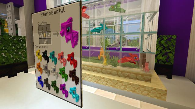 Screenshot of the Minecraft Bedrock Marketplace product CRAFTABLE PETS created by Kreatik Studios.