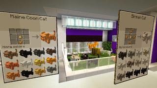 Screenshot of the Minecraft Bedrock Marketplace product CRAFTABLE PETS created by Kreatik Studios.