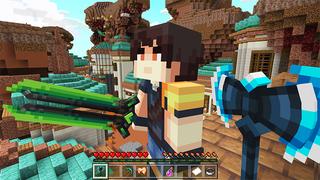 Screenshot of the Minecraft Bedrock Marketplace product CRAFTABLE WEAPONS created by Kreatik Studios.