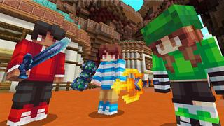 Screenshot of the Minecraft Bedrock Marketplace product CRAFTABLE WEAPONS created by Kreatik Studios.