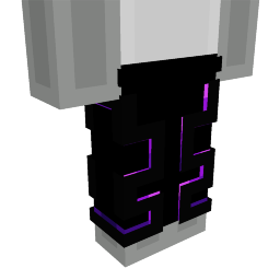 Thumbnail of the Minecraft Bedrock Marketplace product Crazy Purple Line Pants created by Kreatik Studios.