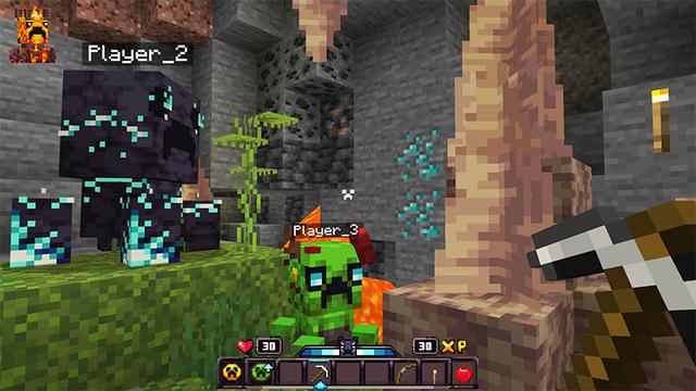 Screenshot of the Minecraft Bedrock Marketplace product CREEPER EVOLVE created by Kreatik Studios.
