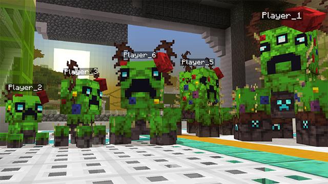 Screenshot of the Minecraft Bedrock Marketplace product CREEPER EVOLVE created by Kreatik Studios.