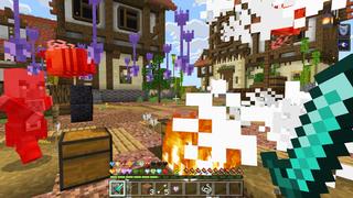 Screenshot of the Minecraft Bedrock Marketplace product CUSTOM HEARTS EVOLVE created by Kreatik Studios.