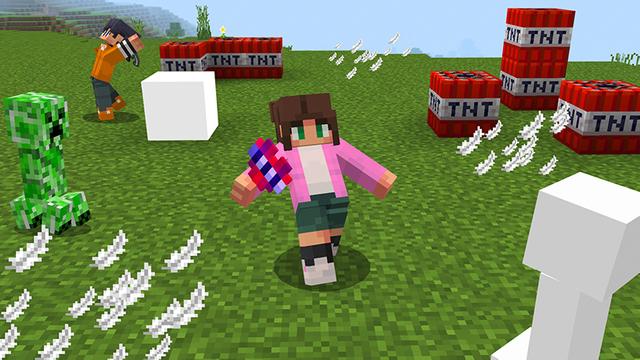 Screenshot of the Minecraft Bedrock Marketplace product Custom Hearts Add-On created by Kreatik Studios.