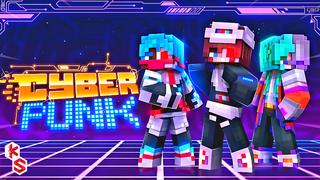 Thumbnail of the Minecraft Bedrock Marketplace product Cyberpunk Skin Pack created by Kreatik Studios.
