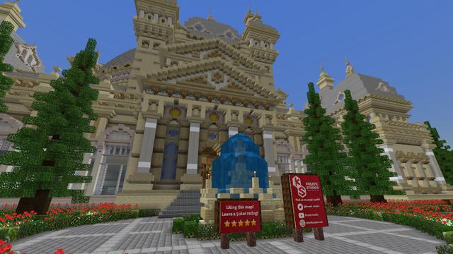 Screenshot of the Minecraft Bedrock Marketplace product Dinosaur Museum created by Kreatik Studios.