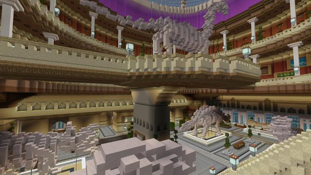 Screenshot of the Minecraft Bedrock Marketplace product Dinosaur Museum created by Kreatik Studios.