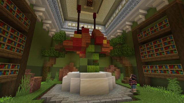Screenshot of the Minecraft Bedrock Marketplace product Dinosaur Museum created by Kreatik Studios.