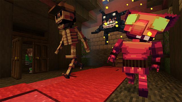 Screenshot of the Minecraft Bedrock Marketplace product DOORS ROOM RUSH created by Kreatik Studios.