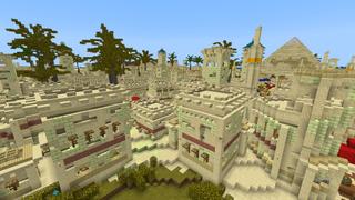 Screenshot of the Minecraft Bedrock Marketplace product Egypt City Life created by Kreatik Studios.