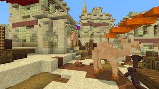 Screenshot of the Minecraft Bedrock Marketplace product Egypt City Life created by Kreatik Studios.