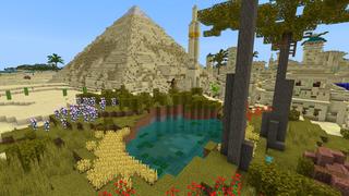 Screenshot of the Minecraft Bedrock Marketplace product Egypt City Life created by Kreatik Studios.