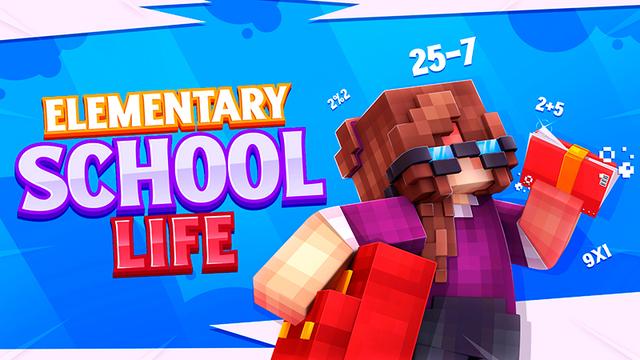 Thumbnail of the Minecraft Bedrock Marketplace product Elementary School Life Skins created by Kreatik Studios.