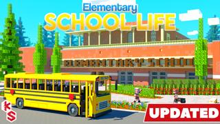 Thumbnail of the Minecraft Bedrock Marketplace product Elementary School Life created by Kreatik Studios.