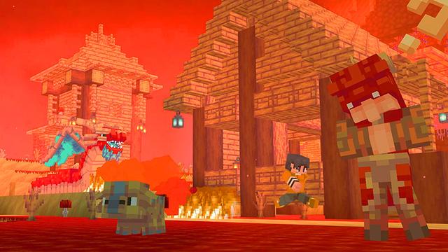 Screenshot of the Minecraft Bedrock Marketplace product End Expansion Add-On created by Kreatik Studios.