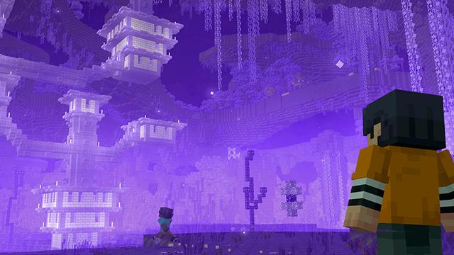 Screenshot of the Minecraft Bedrock Marketplace product End Expansion Add-On created by Kreatik Studios.
