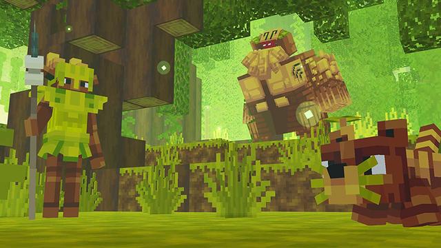 Screenshot of the Minecraft Bedrock Marketplace product End Expansion Add-On created by Kreatik Studios.