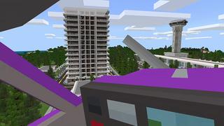 Screenshot of the Minecraft Bedrock Marketplace product Fun Planes created by Kreatik Studios.