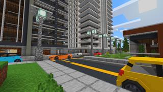 Screenshot of the Minecraft Bedrock Marketplace product Fun Planes created by Kreatik Studios.