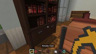 Screenshot of the Minecraft Bedrock Marketplace product Furniture: Modern School created by Kreatik Studios.