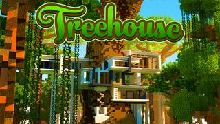 Thumbnail of the Minecraft Bedrock Marketplace product HD Treehouse created by Kreatik Studios.