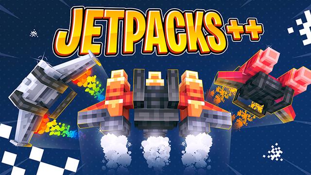 Thumbnail of the Minecraft Bedrock Marketplace product Jetpacks++ created by Kreatik Studios.