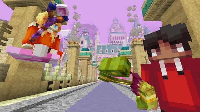 Screenshot of the Minecraft Bedrock Marketplace product MAGIC WEAPONS + ARMORS created by Kreatik Studios.