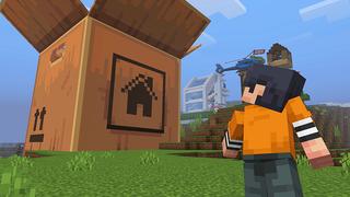 Screenshot of the Minecraft Bedrock Marketplace product MansionCraft created by Kreatik Studios.