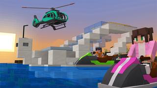 Screenshot of the Minecraft Bedrock Marketplace product MansionCraft created by Kreatik Studios.