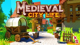Thumbnail of the Minecraft Bedrock Marketplace product Medieval City Life created by Kreatik Studios.
