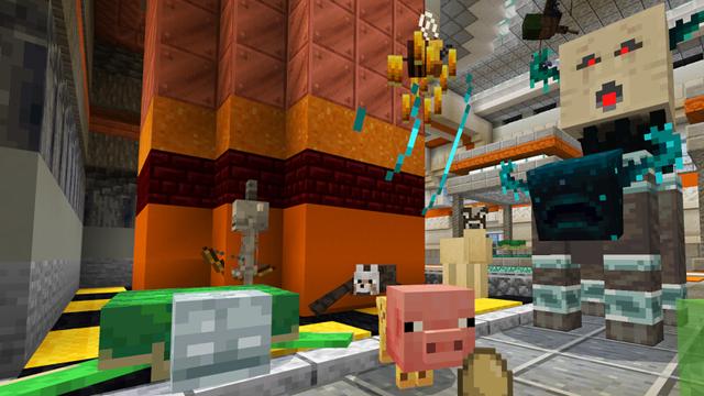 Screenshot of the Minecraft Bedrock Marketplace product MOB FUSION PACK created by Kreatik Studios.