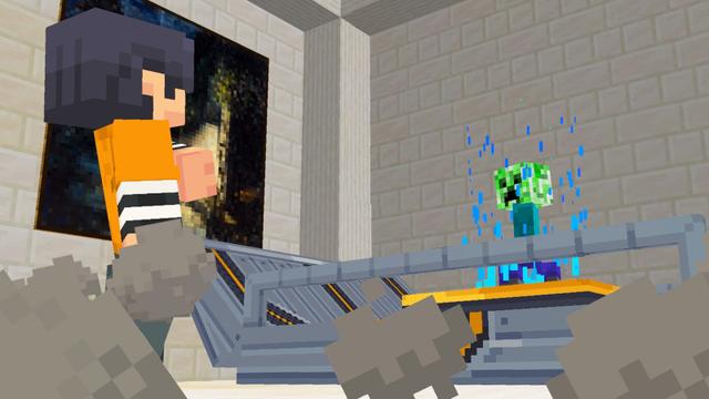 Screenshot of the Minecraft Bedrock Marketplace product Mob Fusion Add-On created by Kreatik Studios.