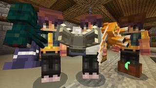 Screenshot of the Minecraft Bedrock Marketplace product MOB WEAPONS CRAFTABLE created by Kreatik Studios.