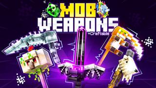 Thumbnail of the Minecraft Bedrock Marketplace product MOB WEAPONS CRAFTABLE created by Kreatik Studios.
