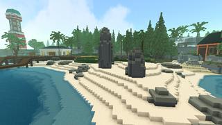 Screenshot of the Minecraft Bedrock Marketplace product MODERN CITY MASHUP created by Kreatik Studios.