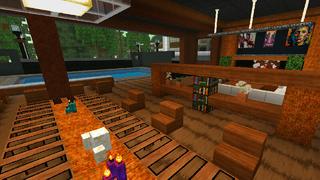 Screenshot of the Minecraft Bedrock Marketplace product MODERN CITY MASHUP created by Kreatik Studios.