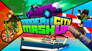 Thumbnail of the Minecraft Bedrock Marketplace product MODERN CITY MASHUP created by Kreatik Studios.