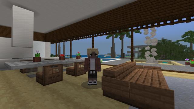 Screenshot of the Minecraft Bedrock Marketplace product Modern City created by Kreatik Studios.