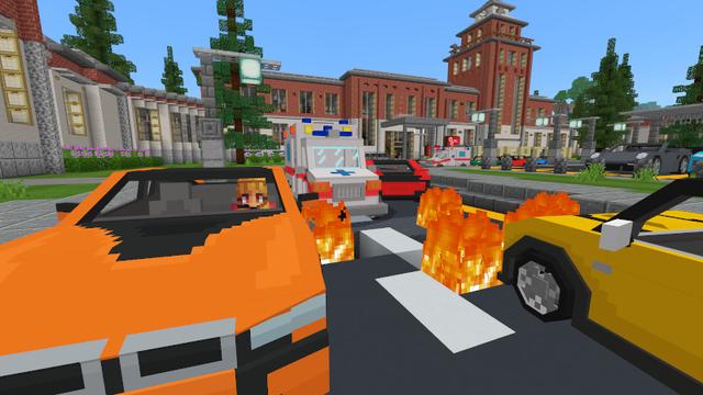 Screenshot of the Minecraft Bedrock Marketplace product Modern Hospital Life created by Kreatik Studios.