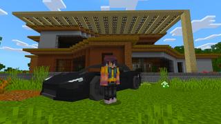 Screenshot of the Minecraft Bedrock Marketplace product Modern House 2 created by Kreatik Studios.