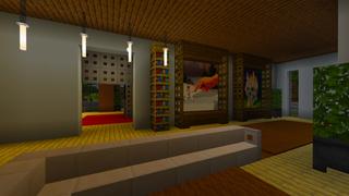 Screenshot of the Minecraft Bedrock Marketplace product Modern House 2 created by Kreatik Studios.