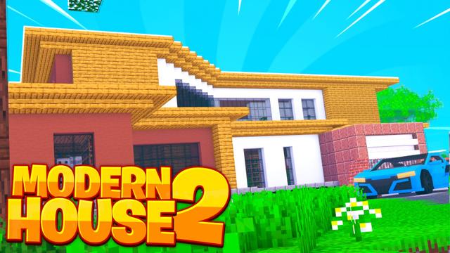 Thumbnail of the Minecraft Bedrock Marketplace product Casa Moderna 2 created by Kreatik Studios.