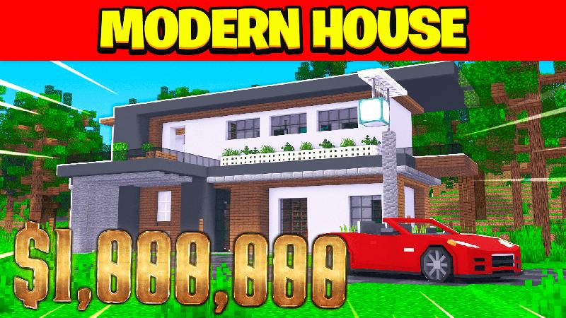 Modern House by Kreatik Studios | CHUNK - Minecraft Bedrock Marketplace ...