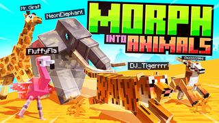 Thumbnail of the Minecraft Bedrock Marketplace product TRANSFORME-TOI EN ANIMAL created by Kreatik Studios.