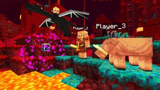 Screenshot of the Minecraft Bedrock Marketplace product MORPH INTO MOBS created by Kreatik Studios.