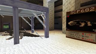 Screenshot of the Minecraft Bedrock Marketplace product MORPH INTO SCP created by Kreatik Studios.