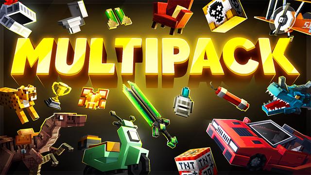 Thumbnail of the Minecraft Bedrock Marketplace product MULTIPACK created by Kreatik Studios.
